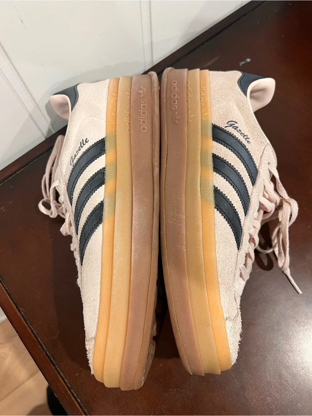 Adidas Gazelle Bold Wonder Quartz Black Gum”